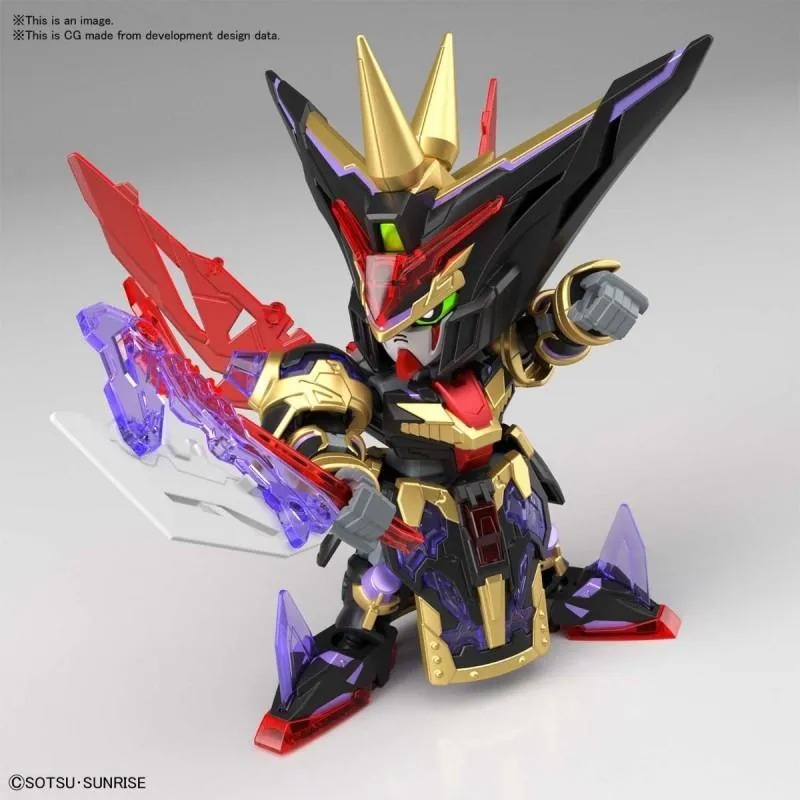 GUNDAM - SD - Sangoku Sokets Dian Wei Gundam Master - Model Kit - 8cm